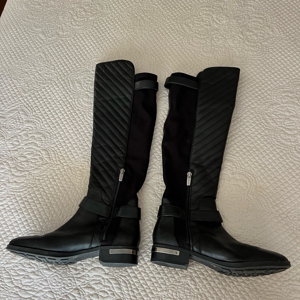 Vince Camuto Leather Riding Boots